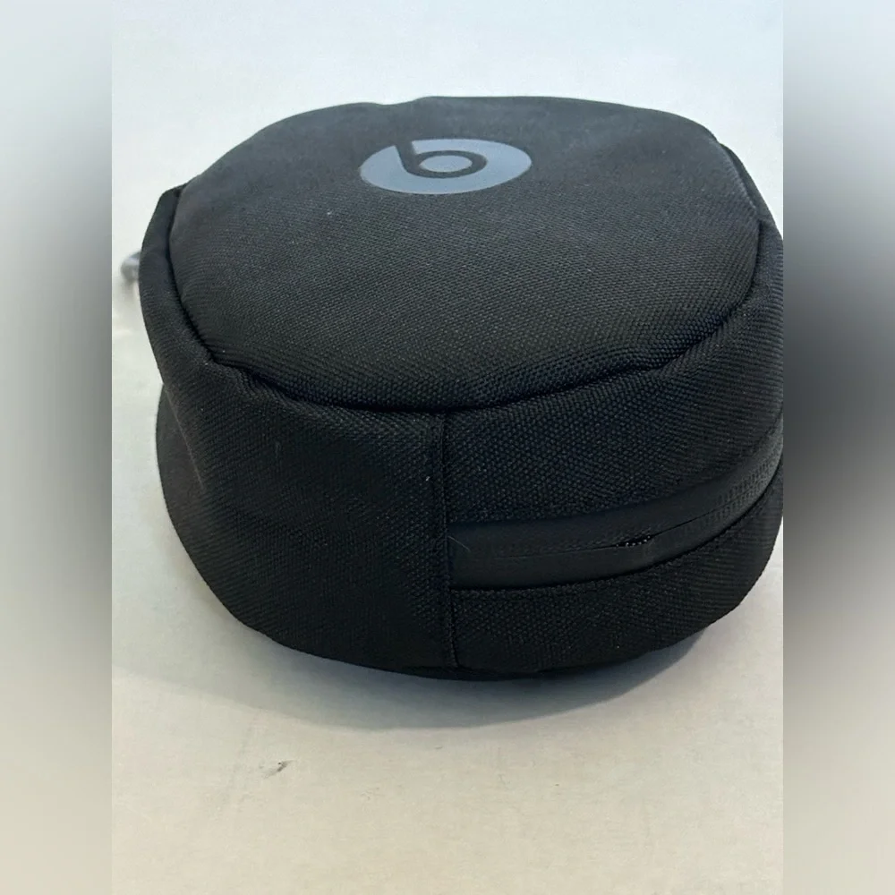 Genuine Beats By Dre Headphone Case / Pouch Black EUC